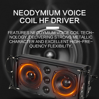 Système de sonorisation professionnel à colonne Line Array en aluminium étanche bi-amplifié 2.0 avec subwoofer 12 pouces extensible multifonctionnel pour salle
