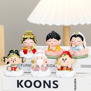 Figura de Resina de Hada Pequeña y Linda, Manualidad de Dibujos Animados, Decoración de Escritorio, Regalo - Product Image 1