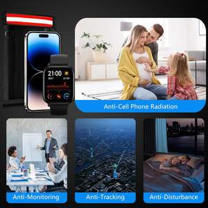 Usine personnalisée 20*10cm ignifuge <span class=keywords><strong>de</strong></span> haute qualité RFID porte-clés <span class=keywords><strong>Cage</strong></span> RF pochette <span class=keywords><strong>de</strong></span> blindage <span class=keywords><strong>téléphone</strong></span> <span class=keywords><strong>portable</strong></span> Signal bloquant le sac <span class=keywords><strong>Faraday</strong></span> - Product Image 2