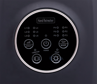 Outil de massage électrique à main vibrante avec doigt chauffant pour le massage électrique des mains