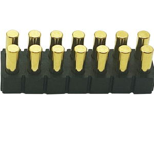 دبوس موصل بطارية PA46 أسود مطلي بالذهب حسب الطلب - Product Image 5