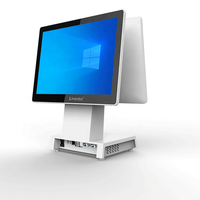 Terminal métallique tout-en-un LIVERDOL D2 Windows/Android/Linux, tablette de caisse pour supermarché, imprimante thermique, 8 Go