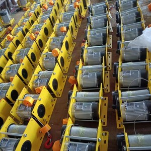 220V Tời điện Đức Loại <span class=keywords><strong>Micro</strong></span> Palăng 500-1000kg Công suất với 30m Điện đăng nhập tời cho ô tô - Product Image 4