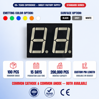 Module d'affichage LED professionnel à 7 segments, 2 chiffres, 0,56 pouce, conçu pour les équipements d'affichage des cuiseurs sous vide