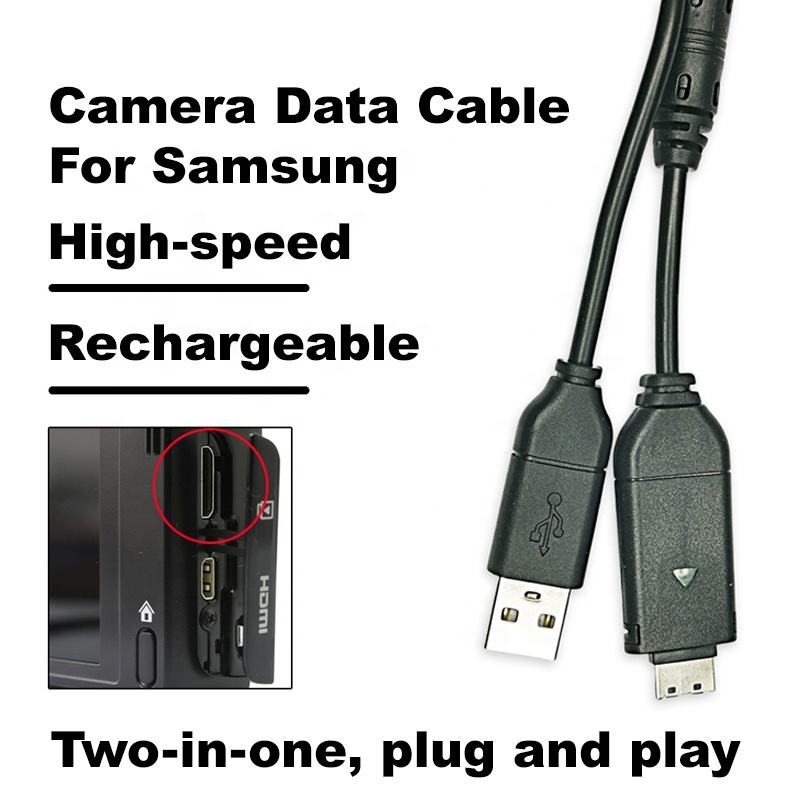 HongXing SUC-C7 USB 20 Pin Camera Data Cable Digital Camera USB Charging Cable Replacement for Samsung SUC-C3 PL170 PL200 PL210