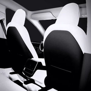 ปลอกหุ้มเบาะรถยนต์หนัง Nappa คุณภาพสูงแบบสปอร์ตสำหรับทุกฤดู รุ่น Tesla New Model Y Juniper ปี 2025 2026 แบบสั่งตัดพอดีตัว รับประกัน 1 ปี - Product Image 3