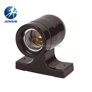 High Quality Vintage Ceiling Wall E27 <strong>Batten</strong> Bulb Socket Screw Ceramic Porcelain Lamp <strong>Holder</strong> - Product Image 6