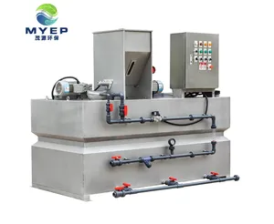 auto chlorination dosing machine floc tank flocculation dosing system for water treatment plant process