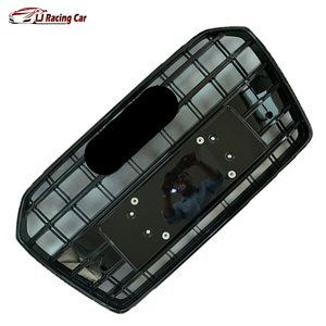 Accessori auto ABS Racing Mesh Grill auto paraurti anteriore griglia del radiatore per <span class=keywords><strong>Audi</strong></span> <span class=keywords><strong>A6</strong></span> C7 <span class=keywords><strong>2018</strong></span> - Product Image 3