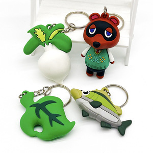 Llavero de Animal Crossing Japón: Tom Nook, <span class=keywords><strong>Isabelle</strong></span>, Turnip, Llavero de Dibujos Animados del Juego Switch - Product Image 2