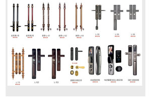 Portes de sécurité en fer forgé <span class=keywords><strong>Porte</strong></span> d'entrée en treillis de séparation Entrée avant élégante et durable - Product Image 4