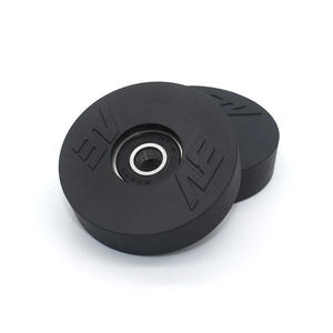 ผู้ผลิตจัดหาลูกกลิ้งแบนทนทานต่อการสึกหรอขนาด 8*52*13.8 มม. ผลิตด้วยวิธีฉีดขึ้นรูป พร้อมตลับลูกปืน 608RS หุ้มด้วยโพลียูรีเทน ขายส่ง - Product Image 4