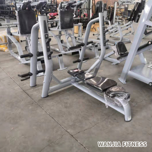 Panca Piana Robusta per Palestra Commerciale, Stazione per Panca Piana in Acciaio con Cuscinetto in PU per Allenamento Pettorali Unisex - Product Image 5