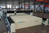 Machine de découpe à jet d'eau CNC haute précision 5 axes grande taille WMT4080-AL avec pompe à entraînement direct pour acier inoxydable, aluminium, cuivre et autres métaux