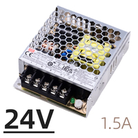 Alimentation à découpage MW LRS-35-24, transformateur 220V vers 24V, 1,5A CC stabilisé, pour contrôle industriel LPS CE