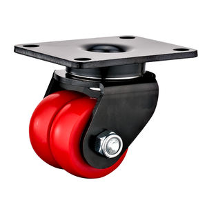 Niedriges Zentrum der mittelschweren AGV-Doppel-PU-Rolle - Product Image 2