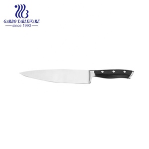 Juego de cuchillos de cocina <span class=keywords><strong>Garbo</strong></span> de 5 piezas con bloque de madera Juego de cuchillos de cubiertos de acero inoxidable YANGJIANG de alta calidad con mango negro - Product Image 4