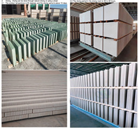 Bloque de Yeso de 150 mm de Espesor, Resistente al Agua, Endurecedor de Bloques de Yeso para Bloques de Hormigón, DALU DL-150, Fabricado en Shandong, Hormigón para Pavimentación