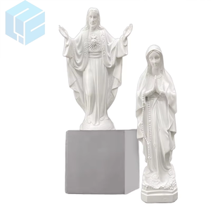 Thánh Trái Tim Tôn Giáo Nhựa Thủ Công Mỹ Nghệ Bộ Sưu Tập Chúa Giêsu Thánh Joseph Joseph St. Francis Bức Tượng Nhỏ Cho Trang Trí Nội Thất Mô Hình Mô Hình Cho Giáng Sinh - Product Image 1