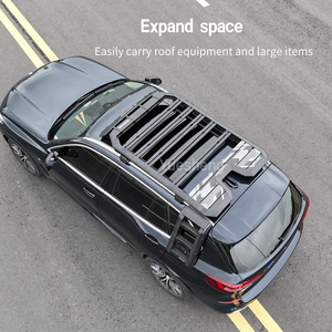Accessoires pour <span class=keywords><strong>BMW</strong></span> X5, panier de toit de voiture en alliage d'aluminium, porte-bagages de toit de voiture, plateforme en aluminium, accessoires extérieurs - Product Image 6