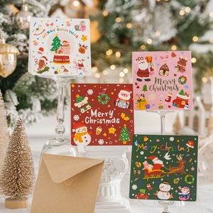 3D <b>Cards</b> Premium Luxury Customized Greeting <b>Card</b> <b>Gift</b> Thanks <b>Card</b> Christmas <b>Cards</b> with Envelopes Merry Christmas <b>Card</b> - Product Image 2