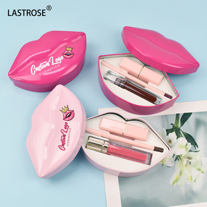 Kit de Labiales 3 en 1 en Oferta, Set de Brillo Labial Resistente al Agua, Delineador de Labios Cremoso Vegano y Brillo Labial, Set de Regalo de Maquillaje Labial - Product Image 1