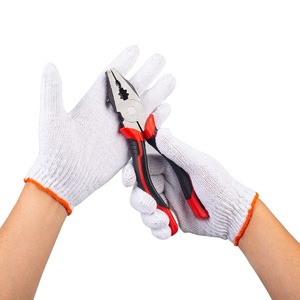 Guantes de Algodón Ligeros de Fábrica con Textura de Grano Blanco, Negros Multicolor, para Trabajo, Construcción, Cuarto Limpio, Resistentes al Frío y al Calor - Product Image 6
