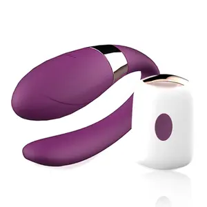 Vibrateur populaire imperméable pour le point G, mini vibrateur à double moteur, stimulation du clitoris et du point G, vibrateur anal - Product Image 1