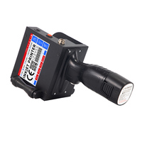 Impresora de Inyección de Tinta Portátil de 50 mm con Doble Cabezal de Impresión de Caracteres Grandes, Impresora de Códigos de Fecha de Caducidad con Pantalla Táctil