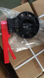 PNTEK Qualität China 6 Zoll UPVC PVC Ventile Absperr klappe Kunststoff griff mit Hebel Typ Propress Kugel hahn Prüfstand - Product Image 3