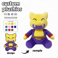 Jouets en peluche personnalisés de haute qualité, poupées d'animaux, oiseaux personnalisés, souvenirs de station d'observation des oiseaux, plantes en peluche, grange, chat en peluche personnalisé