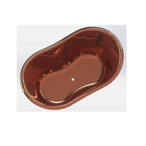 Bañera de cobre macizo al mejor precio de fábrica india, bañeras de hidromasaje y bañeras para Baño - Product Image 1