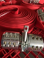 Tuyau d'incendie rouge 16bar Water 4 pouces Tpu Layflat