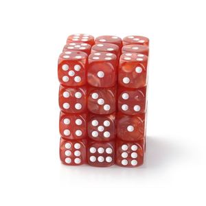 Juego de Dados Estándar D6 de 12 mm con Patrón de Mármol, Personalizados y al por Mayor, a Buen Precio de Fábrica - Product Image 2