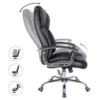 Vente en gros de chaises de gestion des tâches chaises d'ordinateur chaise de bureau en cuir de haute qualité chaises pivotantes d'affaires modernes de patron