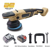 Nouvelle Polisseuse Orbitale Aléatoire Sans Fil 450W 4500 tr/min MAX avec Batterie Lithium 4Ah pour Voitures - Puissance Nominale