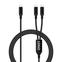 Nuevo Cable de Carga y Transferencia de Datos PD Ultra Rápido de 100W, con Logotipo Personalizado, USB C a Tipo C, para Regalos Promocionales Empresariales, Llegada en 2026
