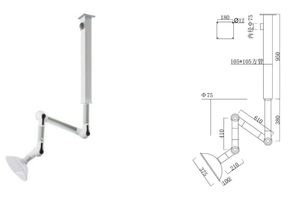 Campana extractora portátil de acero inoxidable de laboratorio personalizada a prueba de humedad para experimentos e Investigaciones Científicas - Product Image 2