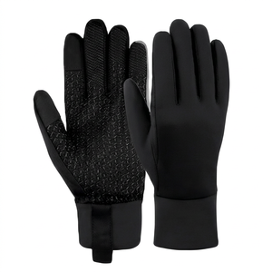 Gants de ski imperméables, gants de snowboard, mitaines thermiques d'hiver, gants chauds en tissu Oxford à doigts complets, compatibles écran tactile, pour sports de neige en extérieur, avec fermeture auto-agrippante - Product Image 1