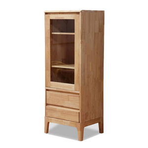 Modern Minimalist Nordic Solid Wood Living Room Cabinet With Storage Drawers And <b>Shelves</b> Natural Color Multi Functional TV <b>Unit</b> - Product Image 4