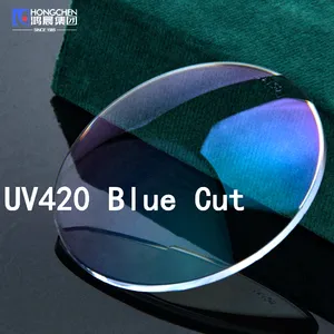 Factory Sale Single Vision Optical Eyewear Lenses Resin Optical Lens Blue Cut With Cheap Price