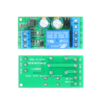 LC25A01 Module de contrôle automatique du niveau d'eau Contrôleur de niveau de liquide Capteur Indicateur Carte d'interrupteur Carte relais moteur