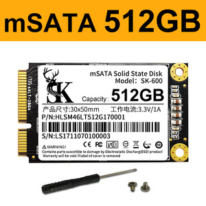 Unidad de Estado Sólido SK MSATA de 512 GB, 30x50 mm, Arquitectura Flash TLC, Compatible con Computadoras Portátiles y de Escritorio - Product Image 3