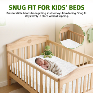 Venta caliente <span class=keywords><strong>6</strong></span> pulgadas blanco duradero inofensivo transpirable colchón de cuna de bebé con espuma de memoria inteligente - Product Image 5