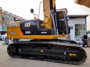 Excavadora Usada Caterpillar Cat320d2 de 20 Toneladas para Obras de Excavación Pequeñas y Medianas, Excavadora de Bajo Precio con Ruedas de Goma - Product Image 4