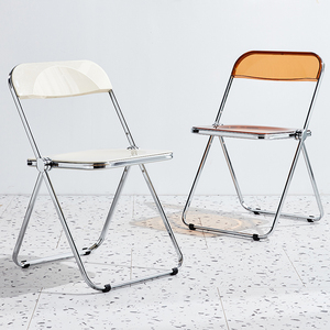 Sedia pieghevole pieghevole acrilico di lusso nordico moderno ala Lounge mobili per la casa in metallo <span class=keywords><strong>soggiorno</strong></span> <span class=keywords><strong>sedie</strong></span> accento per <span class=keywords><strong>soggiorno</strong></span> - Product Image 1