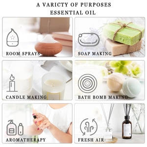 Hot-selling OEM/OEM Manufacturer Wholesale Pure Natural Eucalyptus <b>Oil</b> <b>Set</b> Fragrance Organic Body Massage Scented Candle - Product Image 2