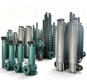 Pompe submersible pour puits profond à haute pression et grand débit, disponible en 380V/220V, adaptée au relevage et au drainage de l'eau 300QJ200-100/5 - Product Image 3