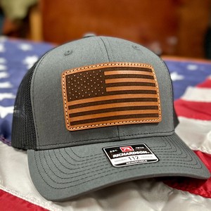 Casquettes de baseball à dos en maille avec patch brodé personnalisé, casquettes de camionneur Richardson 112 - Product Image 1