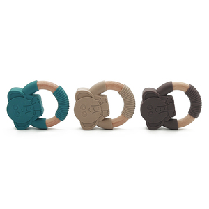 <span class=keywords><strong>Anneau</strong></span> de <span class=keywords><strong>dentition</strong></span> en Silicone naturel pour bébé, nourriture, <span class=keywords><strong>singe</strong></span>, jouet avec <span class=keywords><strong>anneau</strong></span> en plastique, jouet mignon pour bébé - Product Image 5